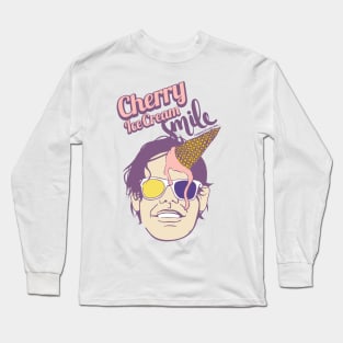 Cherry Ice Cream Smile Long Sleeve T-Shirt